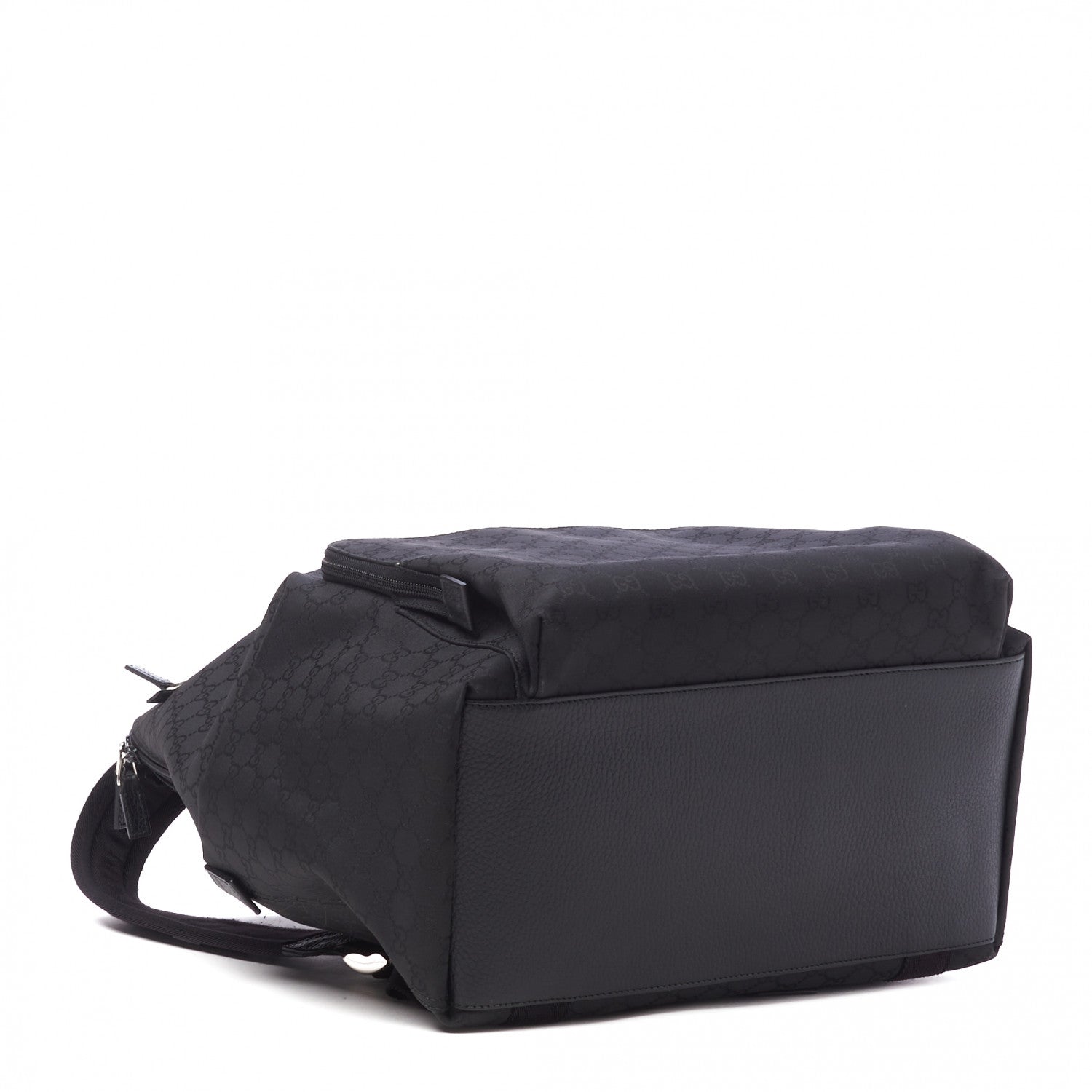 Gucci Nylon Monogram Medium Backpack Black 3 of 9