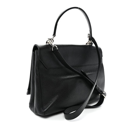 Louis Vuitton Soft Calfskin Lockme II Top Handle Black 3 of 11