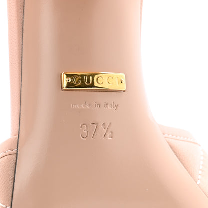 Gucci Nappa Matelasse GG Marmont 55mm Slide Sandals 37.5 Skin Rose 7 of 10