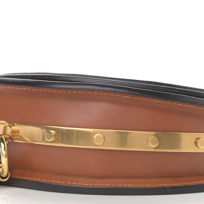 Chloe Calfskin Small Nile Bracelet Minaudiere Bag Caramel 9 of 9