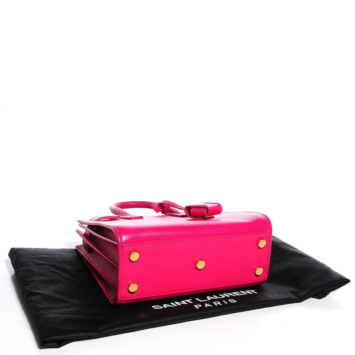 Calfskin Nano Sac De Jour Lipstick Fuchsia
