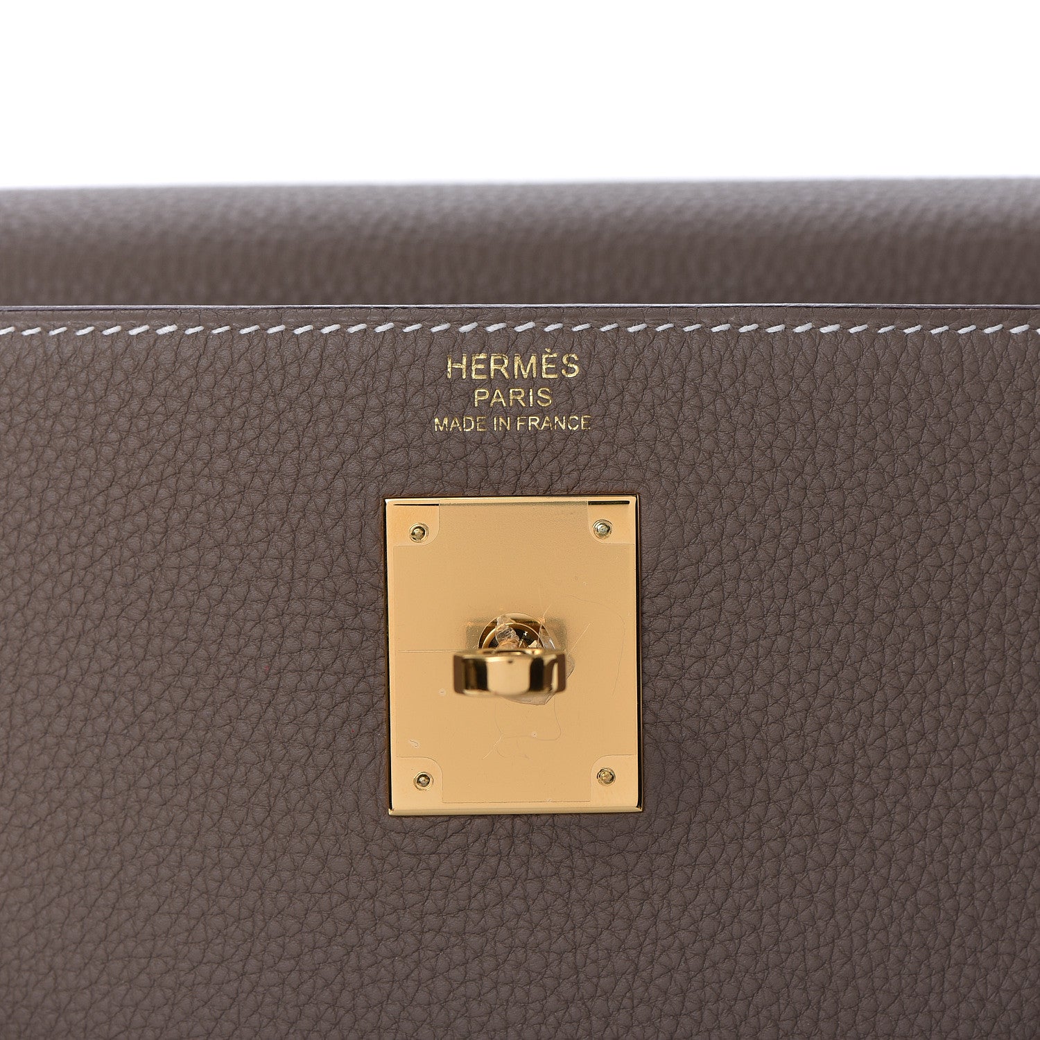 Hermes Togo Kelly Retourne 32 Etoupe 26 of 40