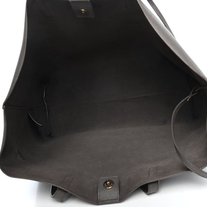 Saint Laurent Calfskin Large Shopping Tote Fog 5 of 23