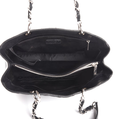 Chanel Caviar Quilted Grand Shopping Tote GST Black 5 of 7