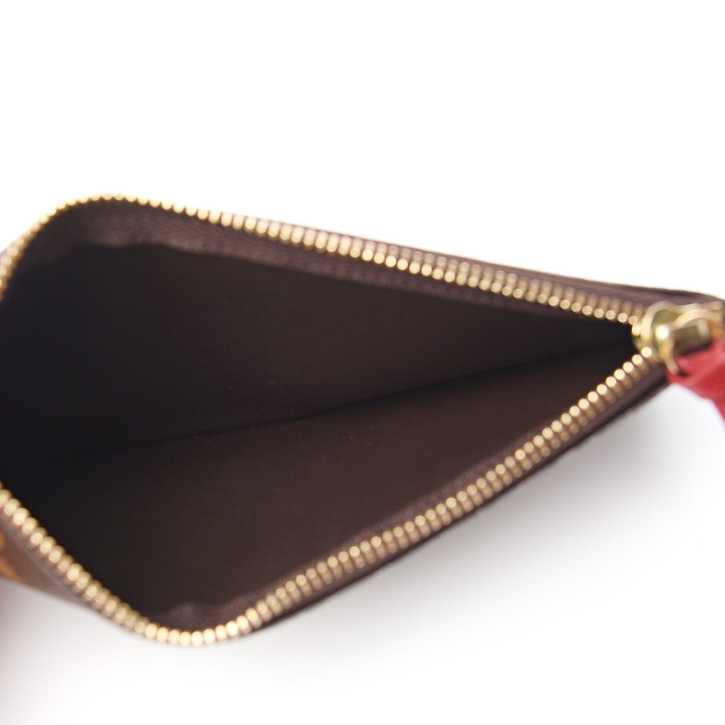 Monogram Josephine Wallet Zippered Insert Fuchsia