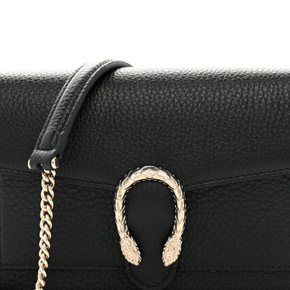 Gucci Calfskin Dionysus NM Chain Wallet Black 8 of 10