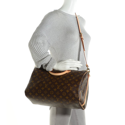 Louis Vuitton Monogram Speedy Bandouliere 35 2 of 9
