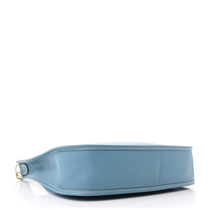 Hermes Epsom Evelyne PM Blue Jean 4 of 13