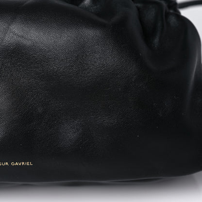 Mansur Gavriel Lambskin Mini Cloud Clutch Black Flamma 13 of 13