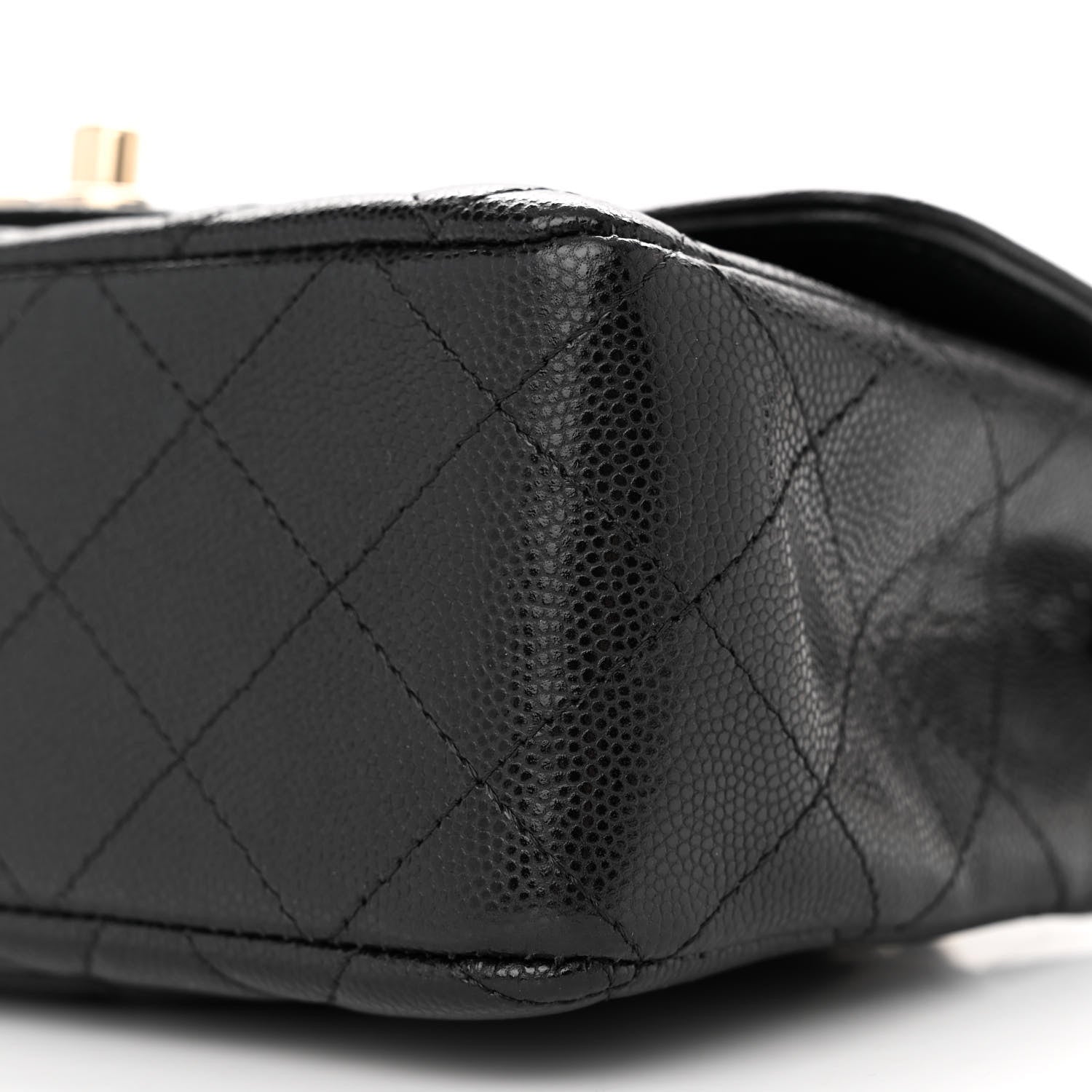 Chanel Caviar Quilted Mini Rectangular Flap Black 10 of 11