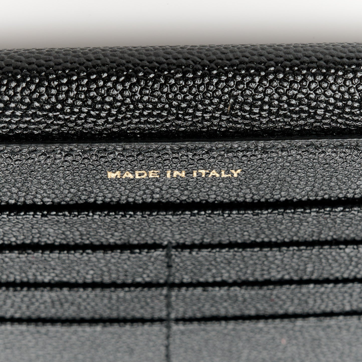 Grain De Poudre Monogram Uptown Wallet Black