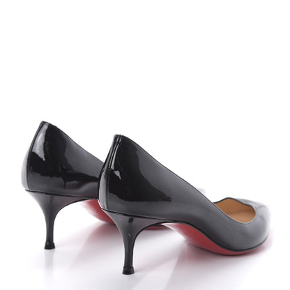 Christian Louboutin Patent Pigalle Follies 55 Pumps 36.5 Black 4 of 7