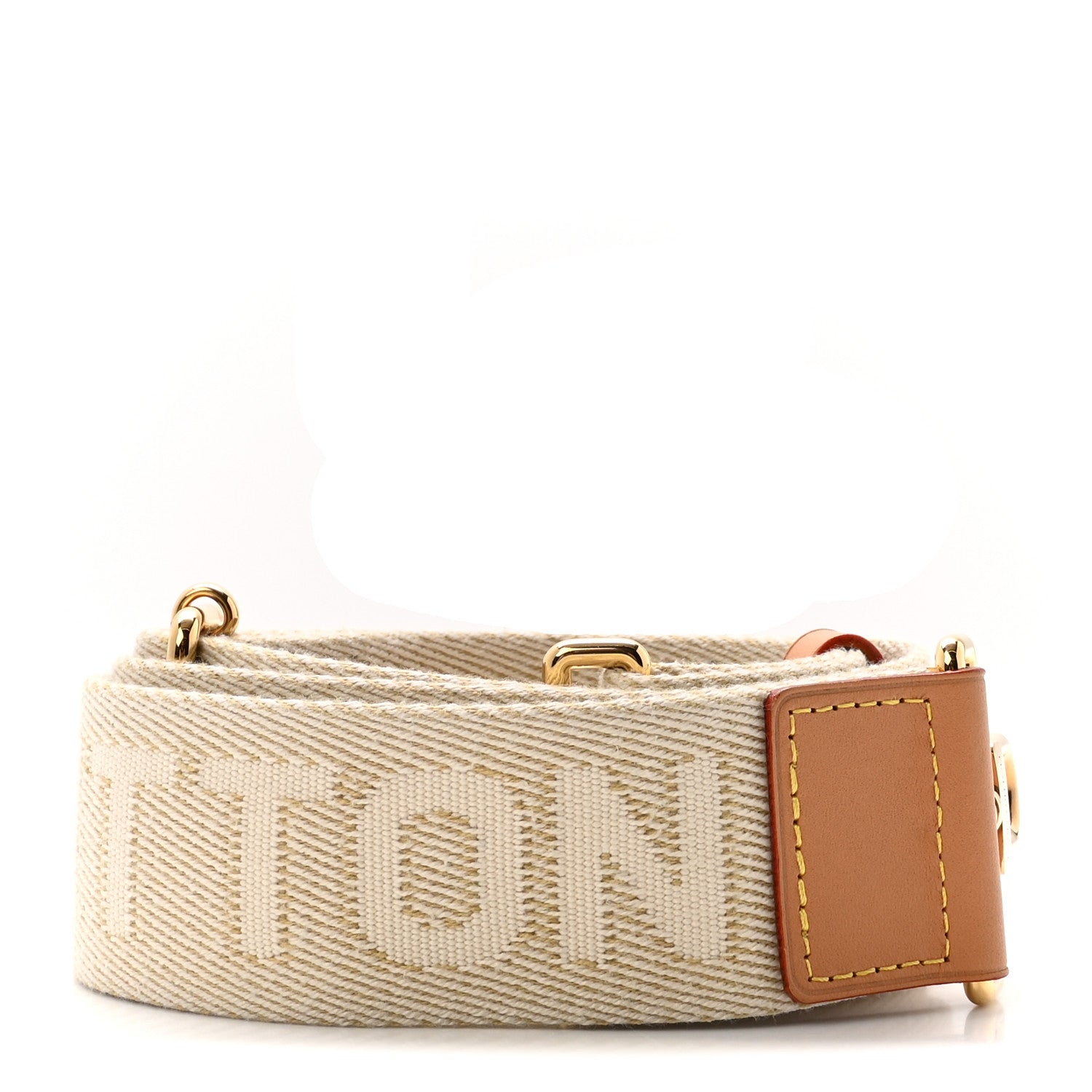 Louis Vuitton Monogram Utility Crossbody Bandouliere Shoulder Strap Beige 1 of 5