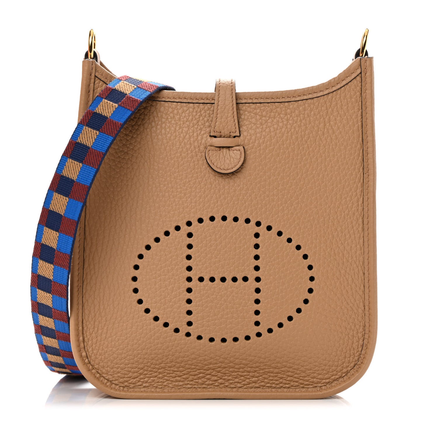 Taurillon Clemence Maxi Quadrille Evelyne TPM Chai Bleu Rouge H Bleu Saphir