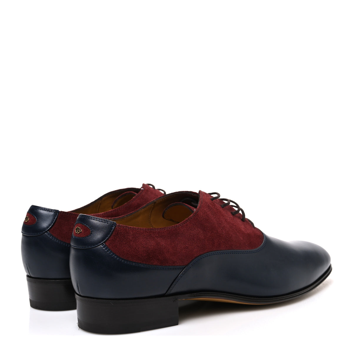 New Waxed Calfskin Supersofty Oxfords 11 Black Burgundy