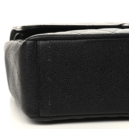 Chanel Caviar Quilted Maxi Double Flap Black 5 of 8