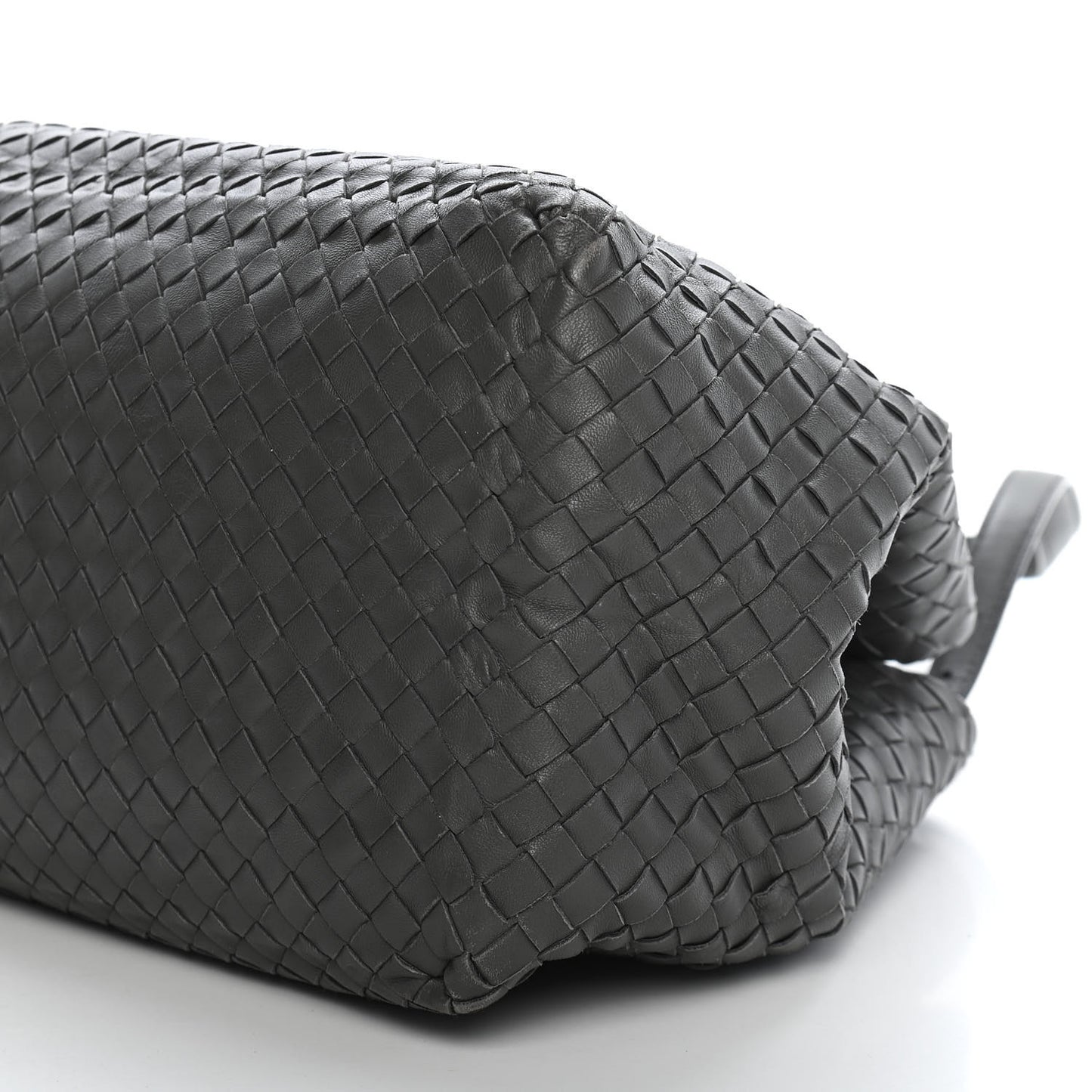 Nappa Intrecciato Medium Seamless Tote Light Grey