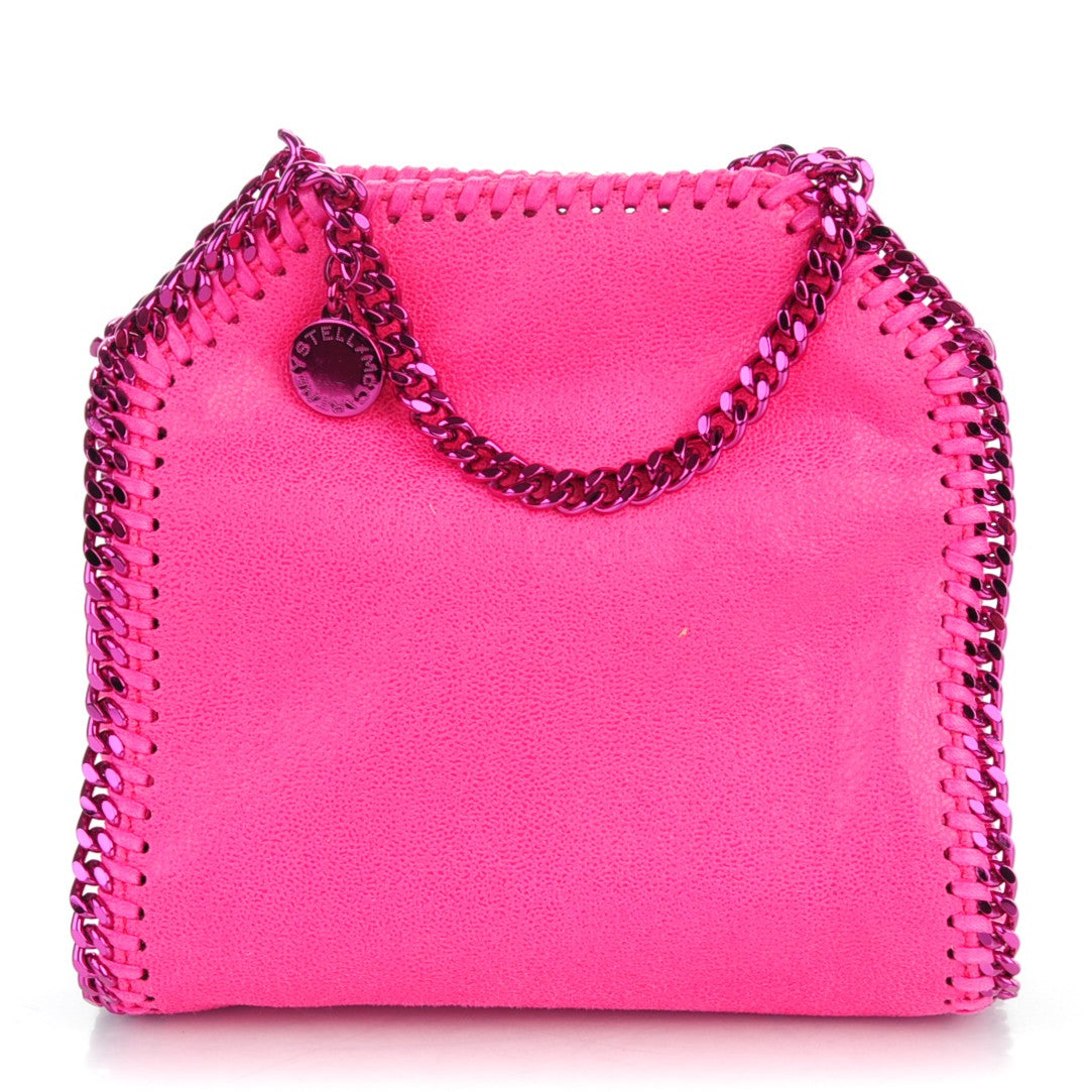 Stella McCartney Shaggy Deer Tiny Falabella Tote Hot Pink 1 of 8