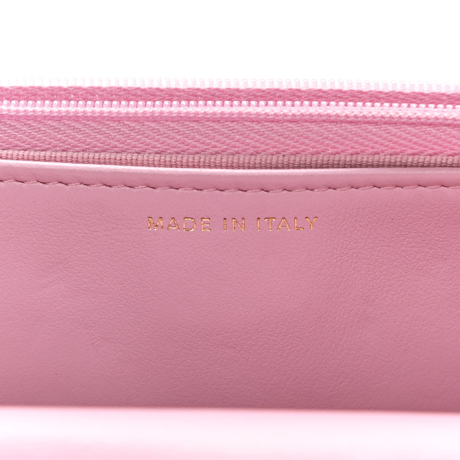 Chanel Lambskin Resin Quilted Wallet On Chain WOC Dark Pink 7 of 14