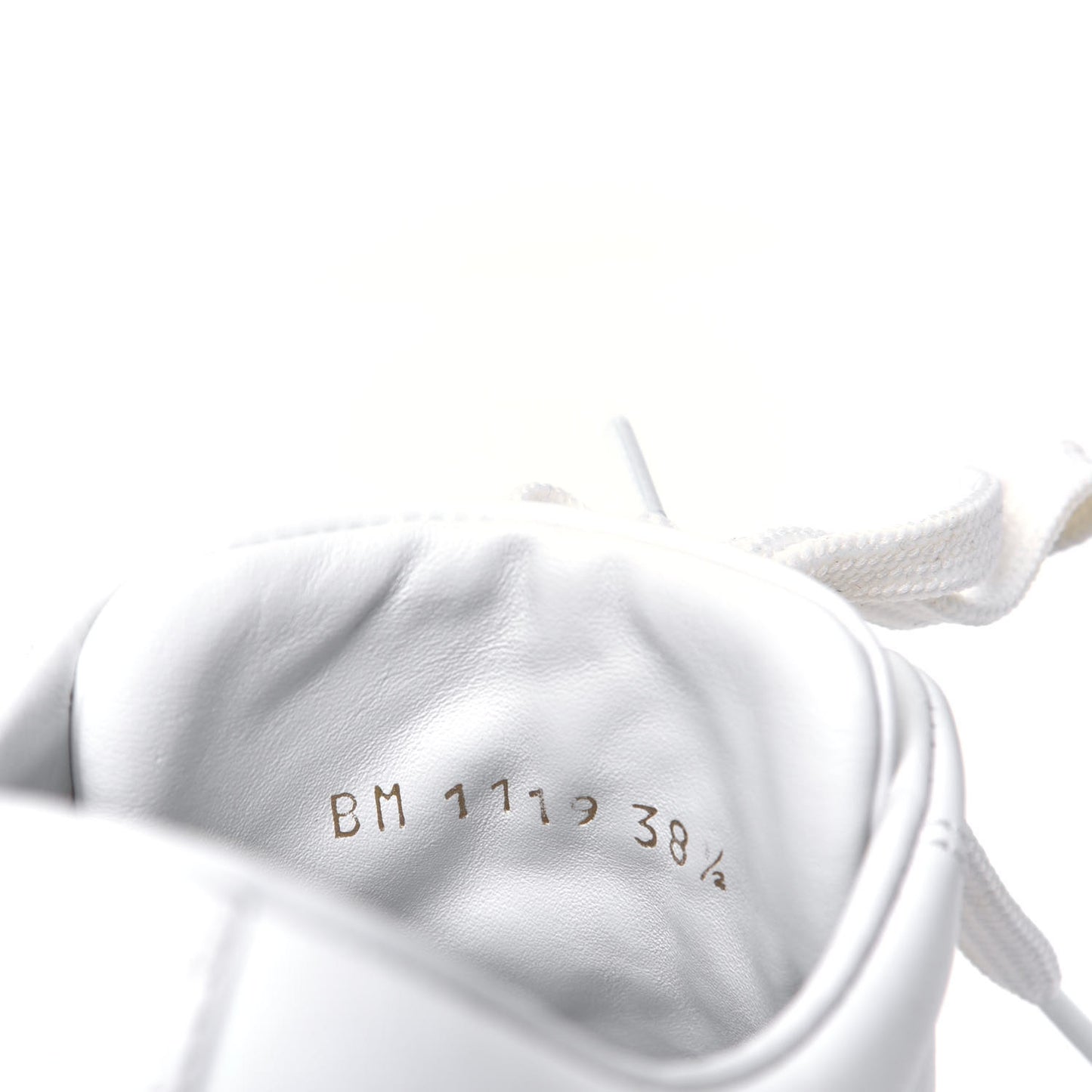 Monogram Womens Stellar Sneakers 38.5 White