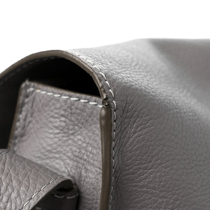 Chloe Calfskin Medium Marcie Round Crossbody Bag Cashmere Grey 11 of 11