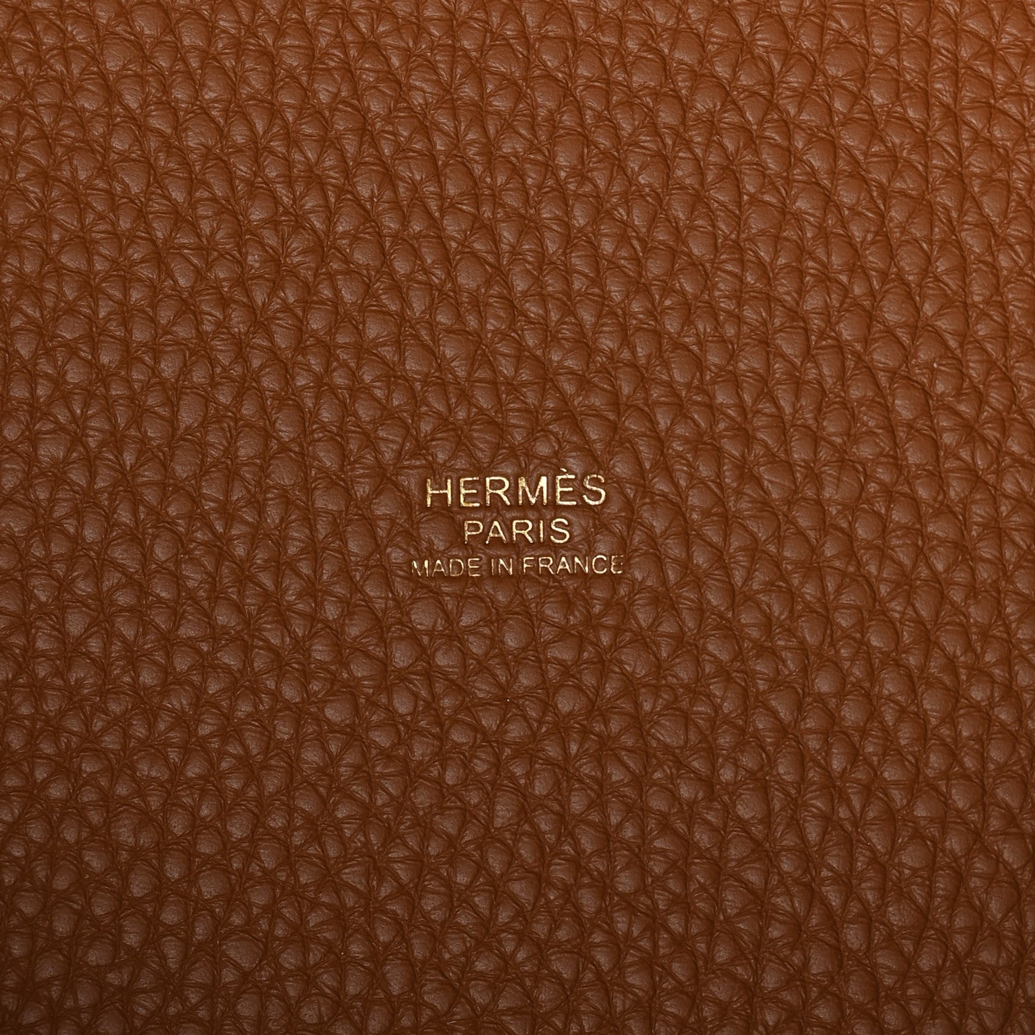 Hermes Taurillon Clemence Picotin Lock 22 MM Gold 6 of 13