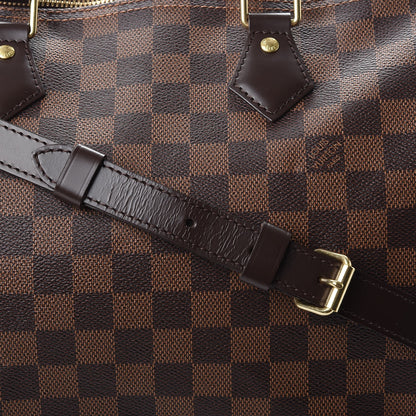 Louis Vuitton Damier Ebene Speedy Bandouliere 30 10 of 11