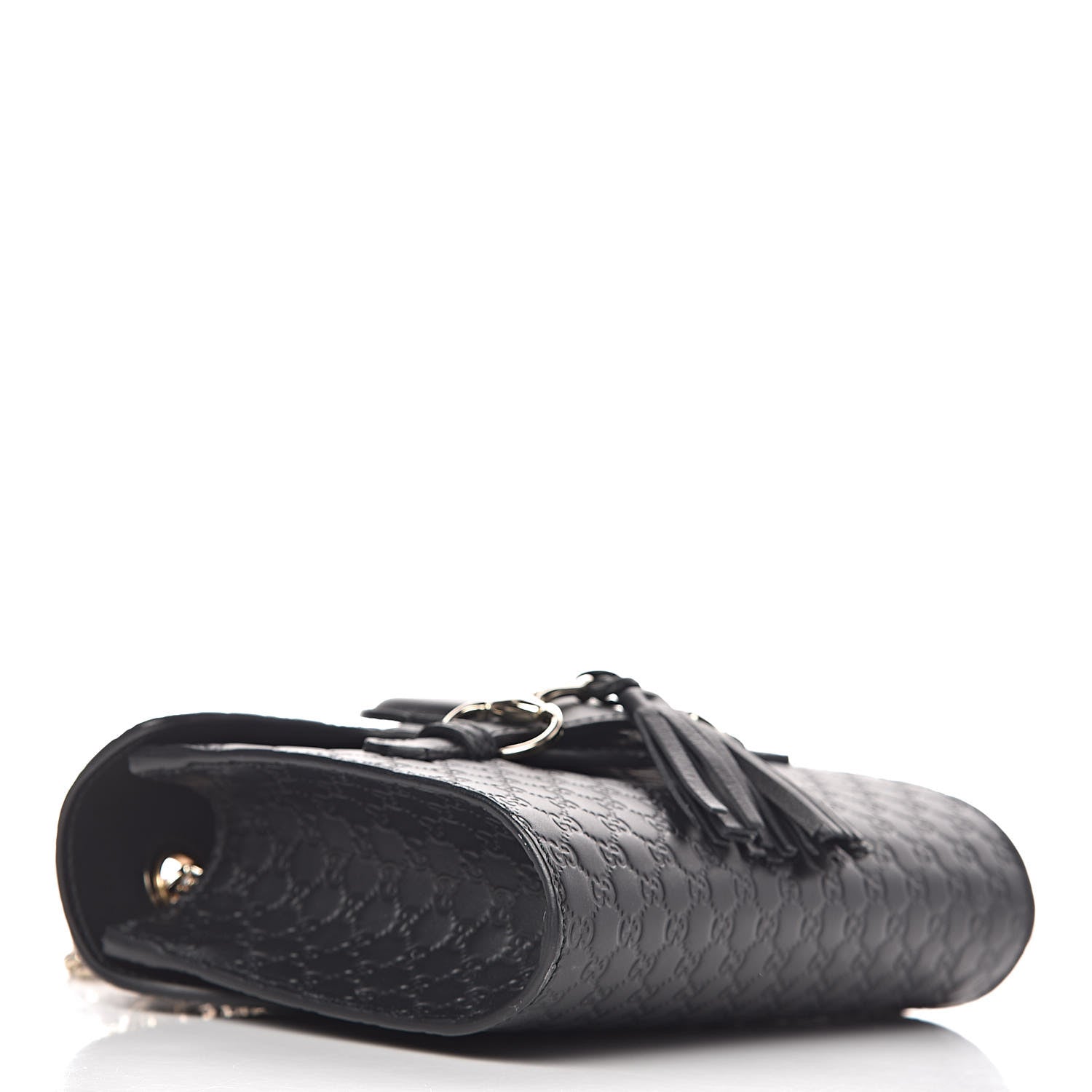 Gucci Microguccissima Mini Emily Shoulder Bag Black 4 of 10