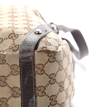 Gucci Monogram Medium Abbey Shoulder Bag Dark Brown 10 of 19