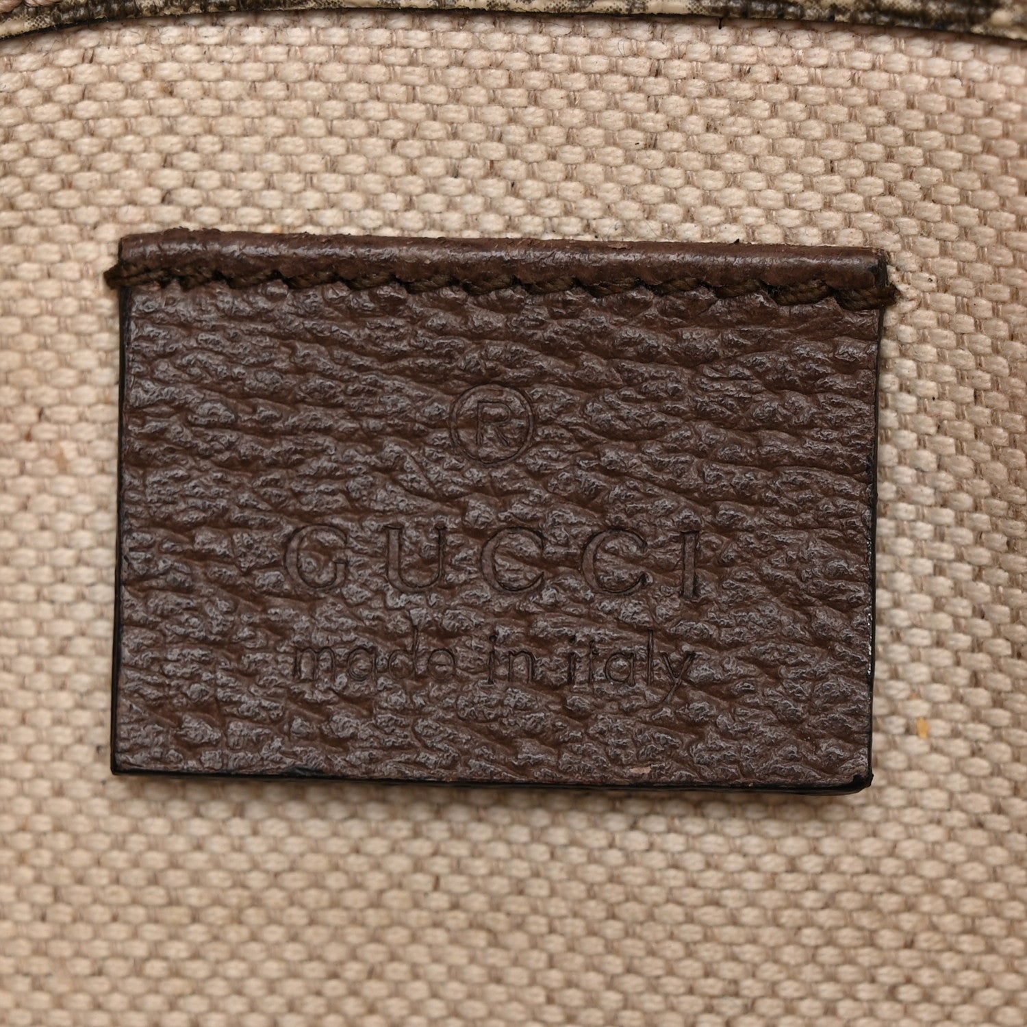 Gucci GG Supreme Monogram Neo Vintage Web Belt Bag Brown 6 of 13