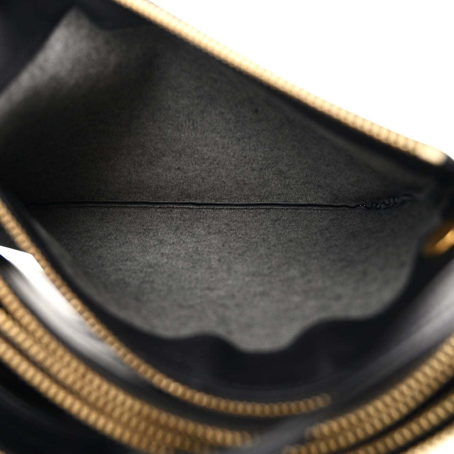 Lambskin Large Trio Crossbody Bag Black