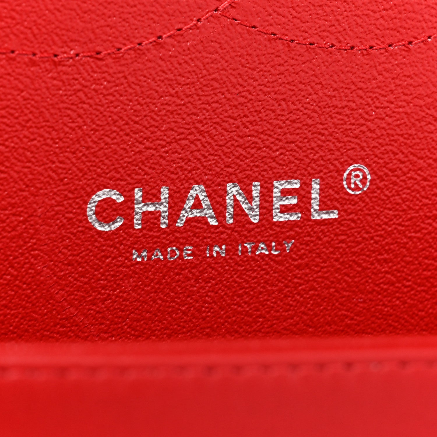 Chanel Lambskin Quilted Jumbo Double Flap Red 7 of 17