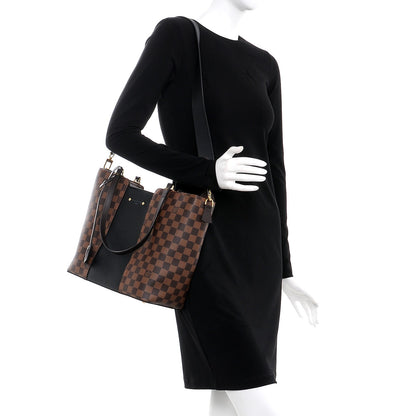 Louis Vuitton Damier Ebene Jersey Black 2 of 8