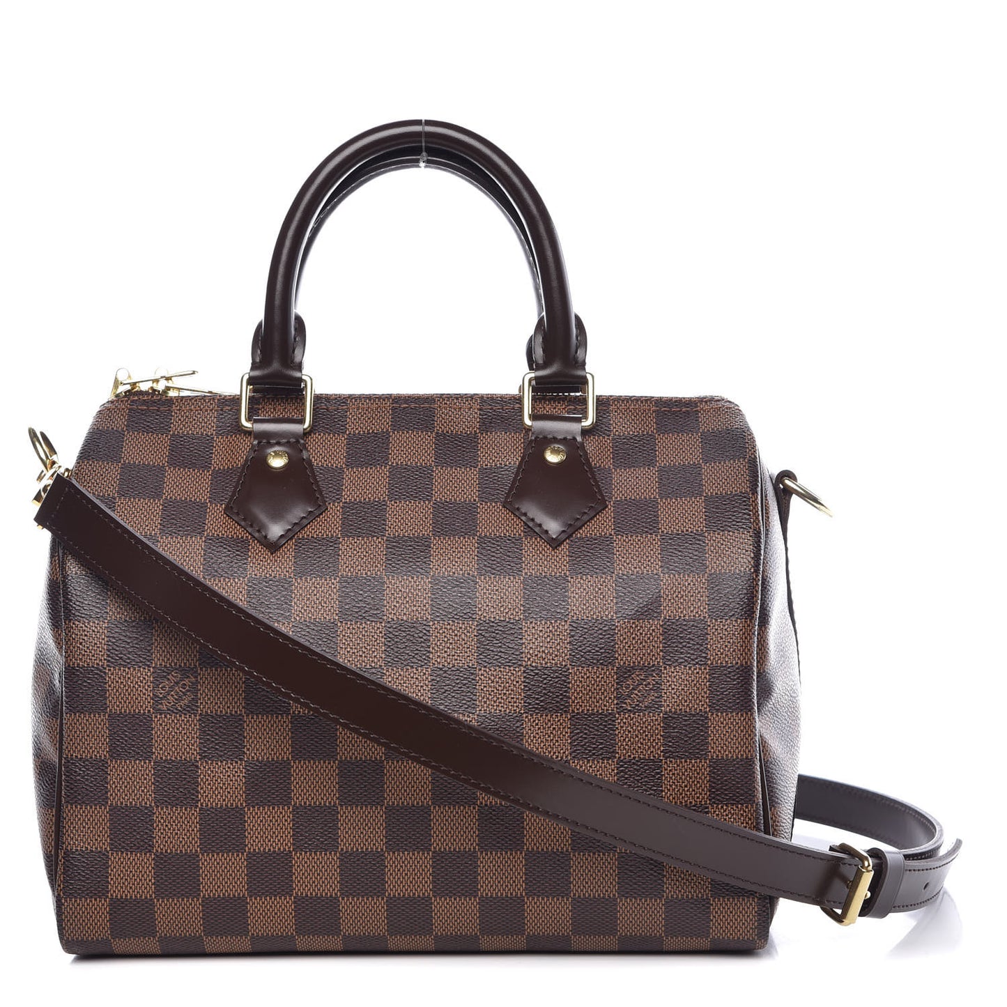 Damier Ebene Speedy Bandouliere 25