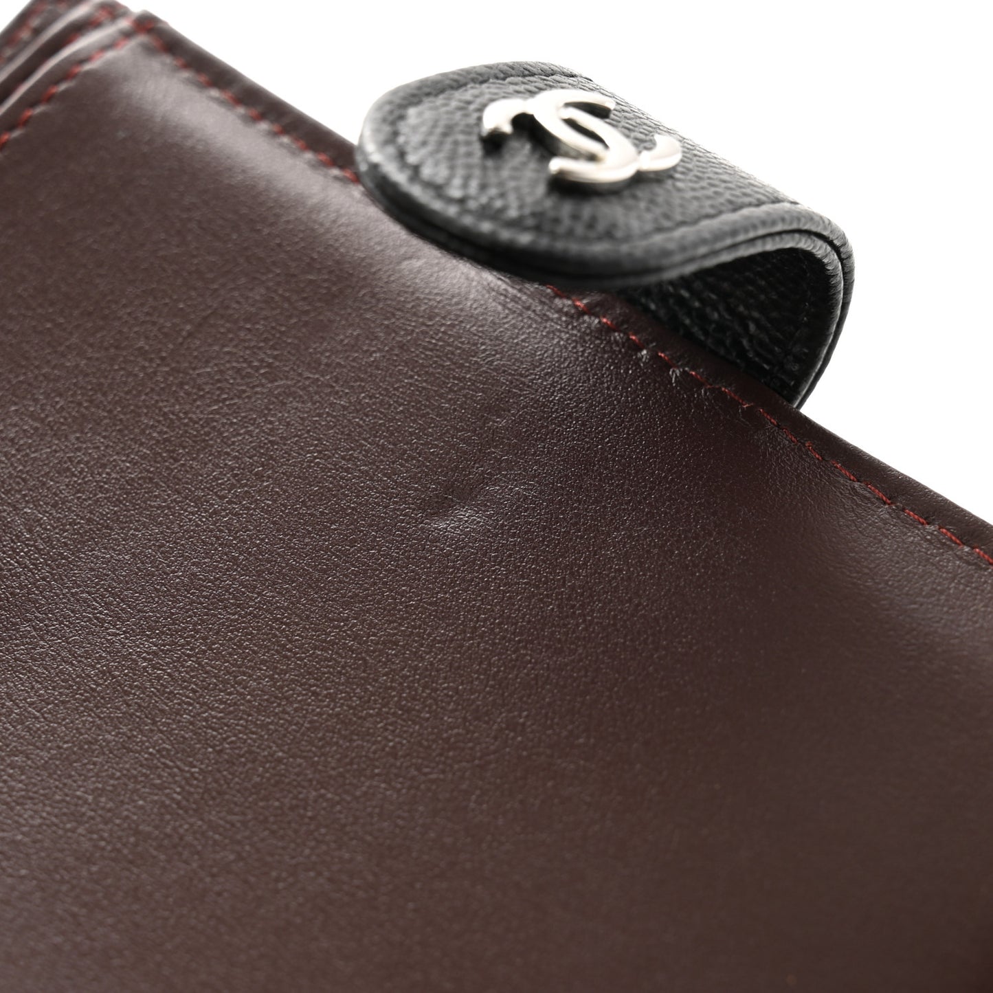 Caviar Quilted Passport Holder Black