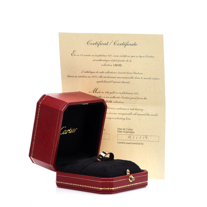 Cartier 18K Pink Gold 5.5mm LOVE Ring 60 9 4 of 4