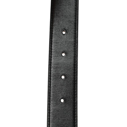 Hermes Box Togo 32mm Martelee Constance Belt 85 Black Orange 5 of 8