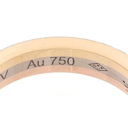 Cartier 18K Pink White Yellow Gold 3.5mm Vendome Louis Cartier Wedding Band Ring 52 6 6 of 7