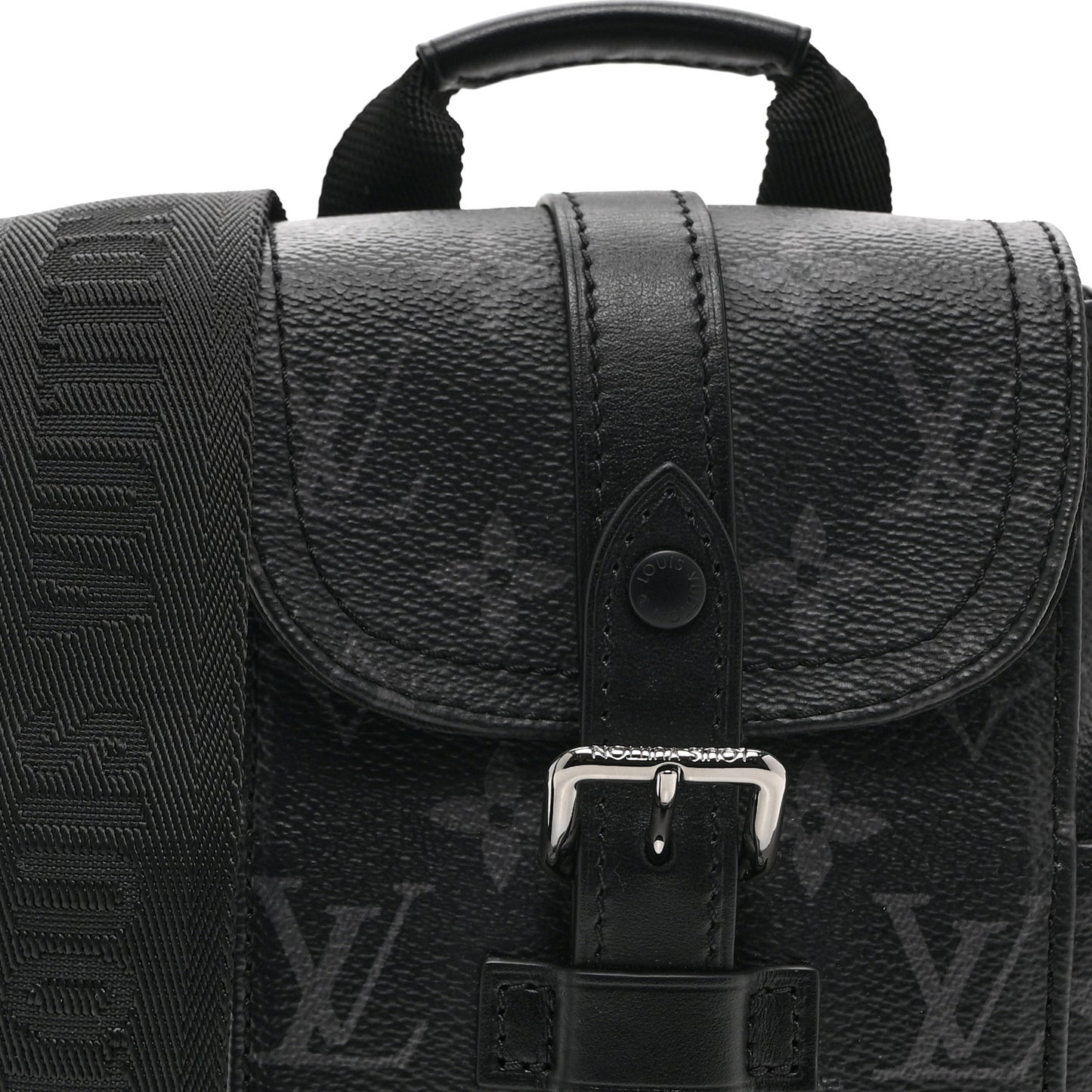 Monogram Eclipse Nano Christopher Backpack Black