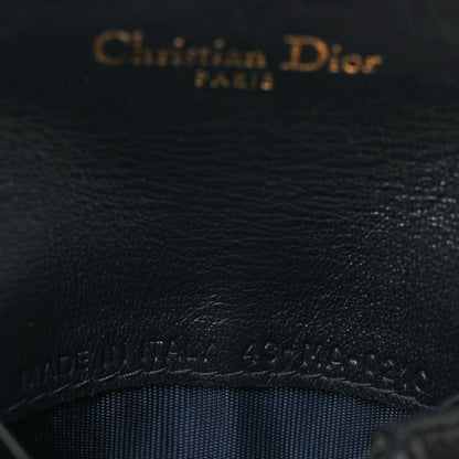 Christian Dior Oblique Saddle Card Holder Blue 7 of 9