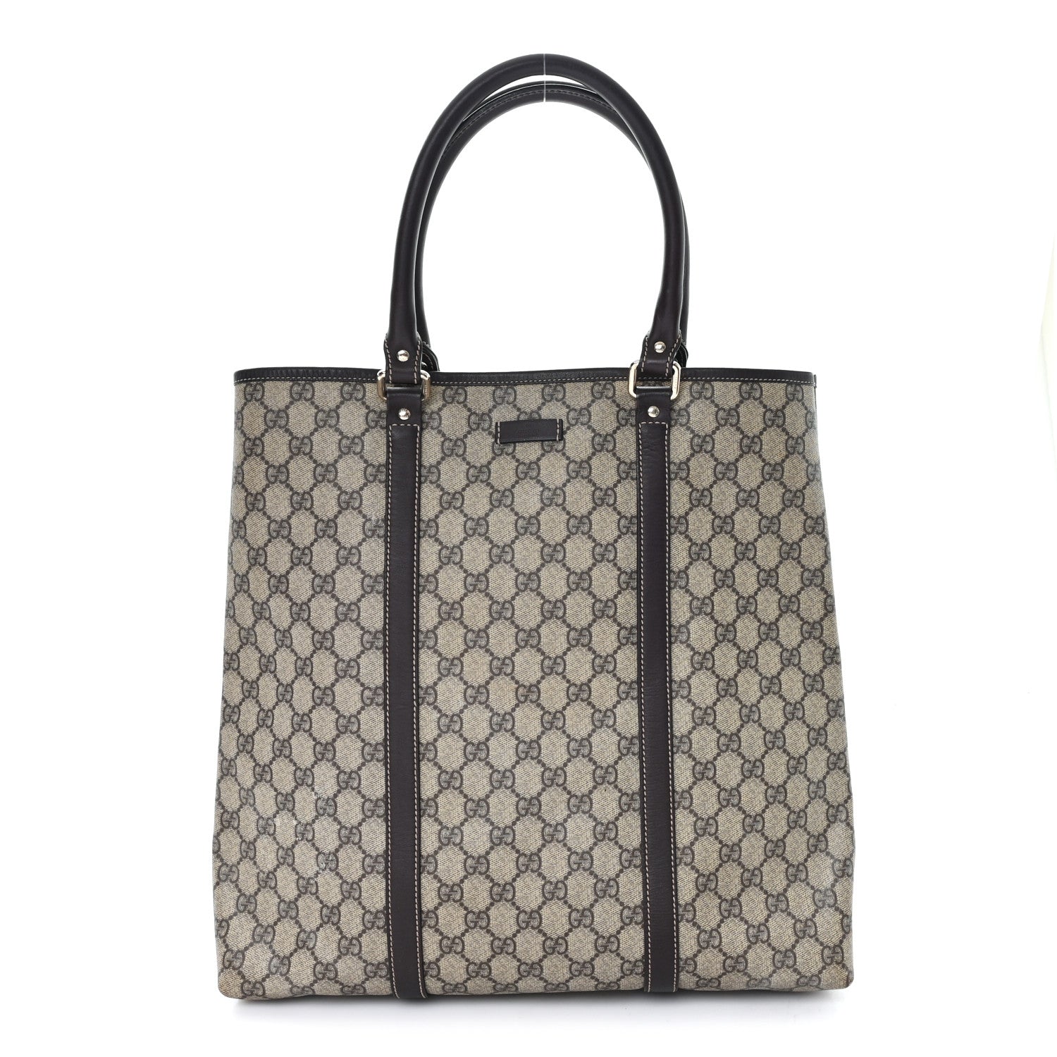 Gucci GG Plus Monogram Joy Vertical Tote Dark Brown 1 of 10