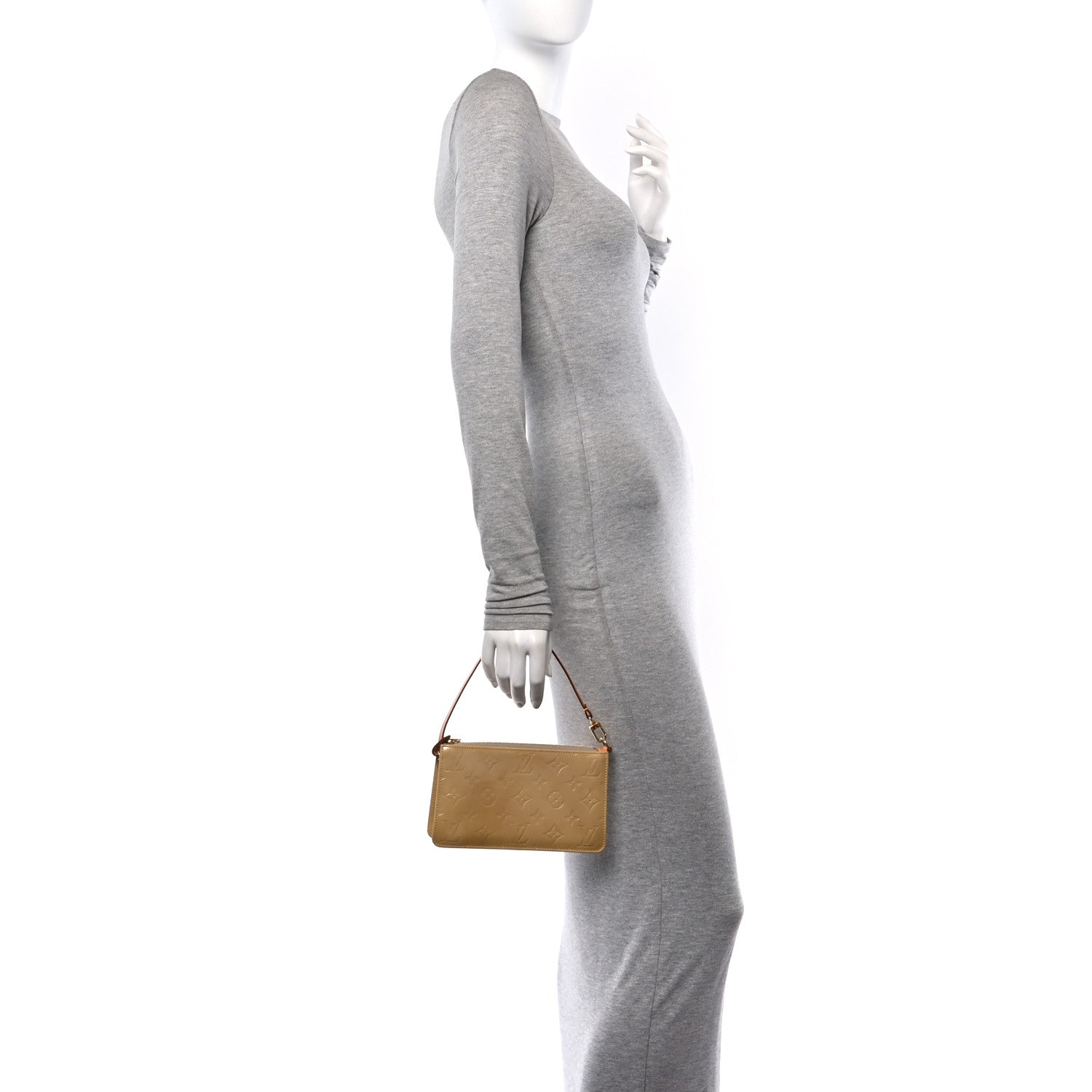 Louis Vuitton Vernis Lexington Pochette Noisette 2 of 13