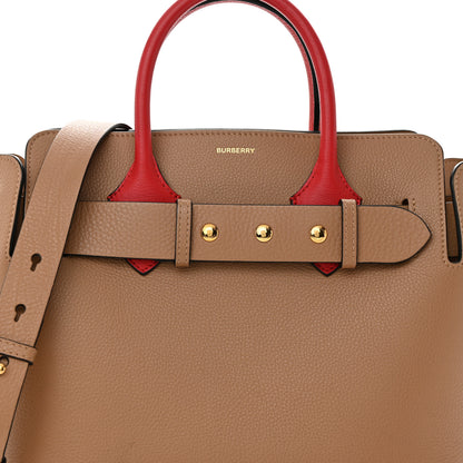 Burberry Soft Grain Calfskin Small Belt Bag Camel Red 7 of 14