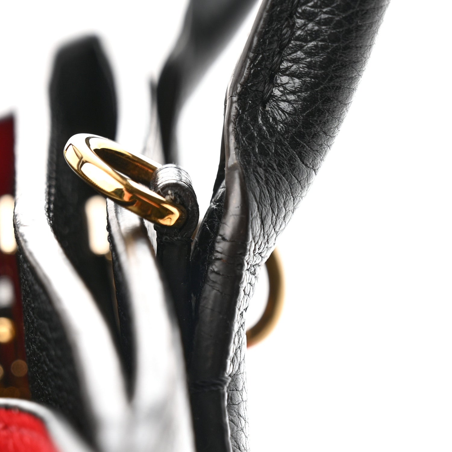 Louis Vuitton Taurillon City Steamer PM Black Rouge 11 of 15