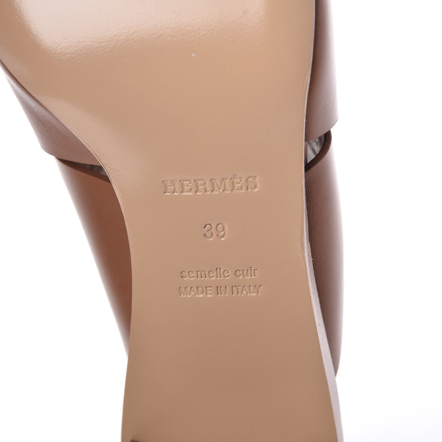 Hermes Calfskin Right Mules 39 Palissandre 7 of 10