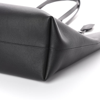 Saint Laurent Calfskin Large Shopping Tote Black 7 of 7