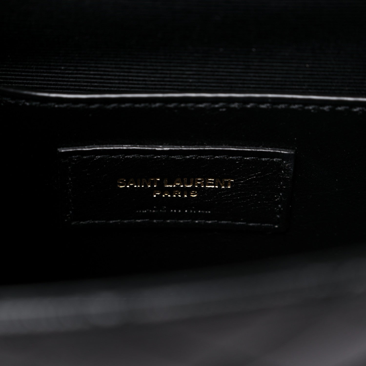 Saint Laurent Grain De Poudre Textured Mixed Matelasse Triquilt Small Monogram Satchel Black 7 of 10