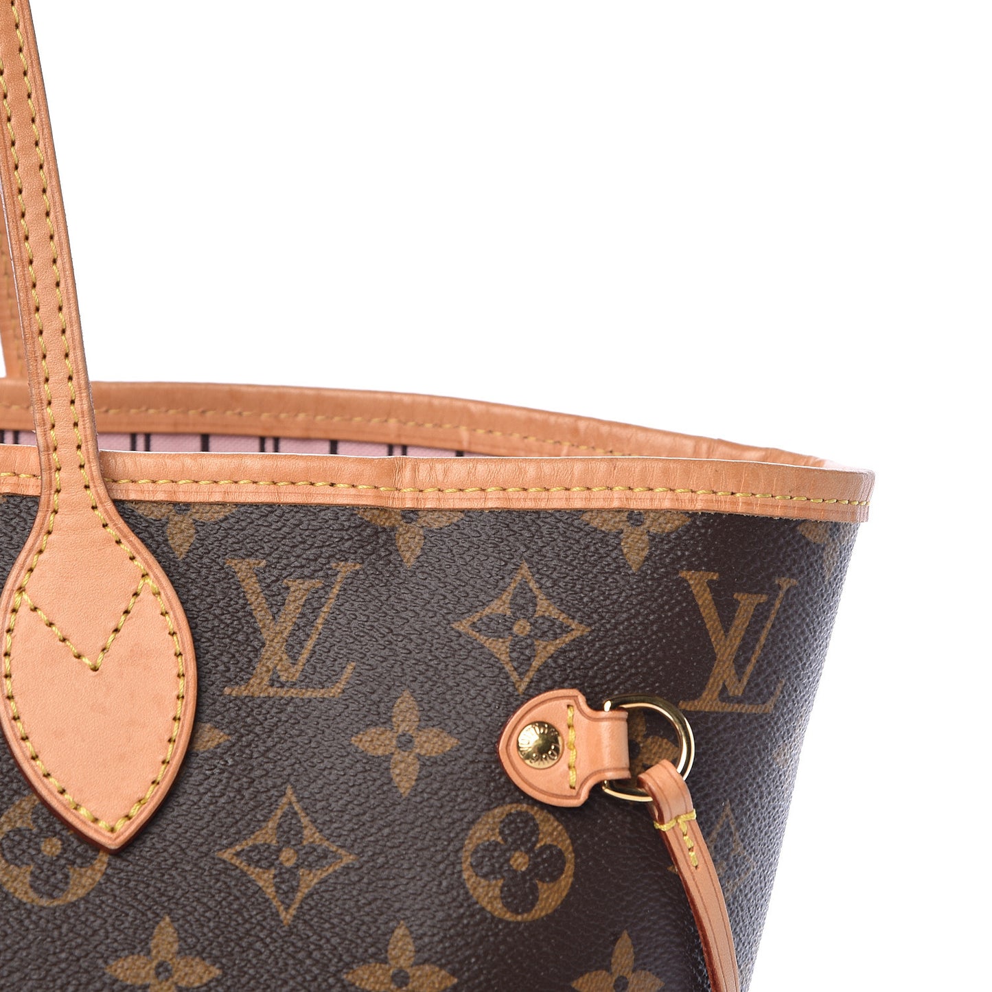 Monogram Neo Neverfull MM Rose Ballerine
