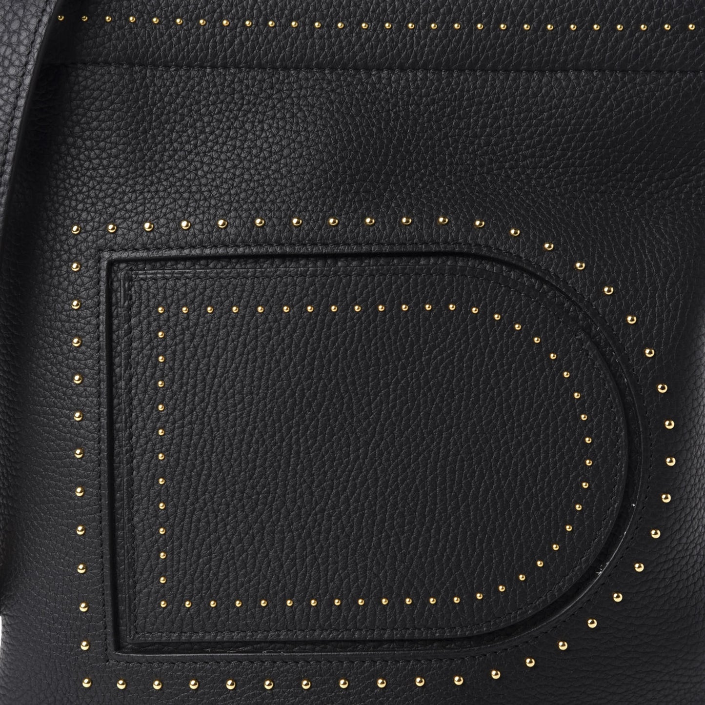 Taurillon Pin Daily Studded Bucket Black