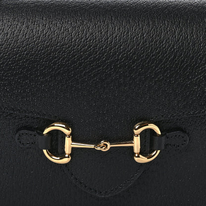 Gucci Calfskin Horsebit 1955 Shoulder Bag Black 7 of 10